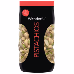 Wonderful Pistachios Pistaches au Piment Doux, Pistache, 250 g, Sachet, 601 kcal, 2490 kJ, 14 g
