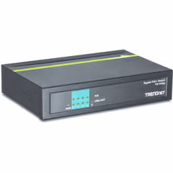 Trendnet TPE-TG50g, Non-géré, Gigabit Ethernet (10/100/1000), Full duplex, Connexion Ethernet, supportant l'alimentation via  ...