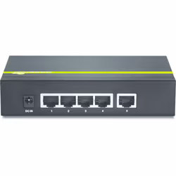 Trendnet TPE-TG50g Non-géré Gigabit Ethernet (10/100/1000) Connexion Ethernet, supportant l'alimentation via ce port (PoE) Noir