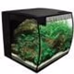 Aquarium poisson 57 litres Flex 15 noir avec éclairage à LED et télécommande - Fluval Noir