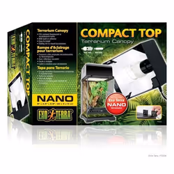 Rampe éclairage pour terrarium Exo Terra Compact Top Nano