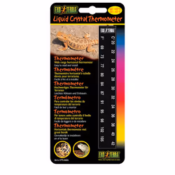 Exo Terra PT2455 thermomètre environnement Thermomètre mécanique Terrarium Noir