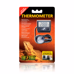 Exo Terra PT2472 thermomètre environnement Thermomètre électrique Terrarium Noir - Vue supplémentaire 4