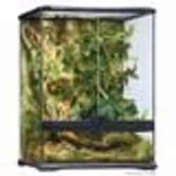 Terrarium Exo Terra - Serpent - Noir - 45x45x60cm - Plastique