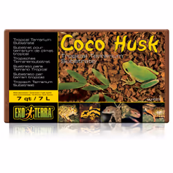 Exo Terra Coco Husk, Coque de noix de coco, 7 L, Marron