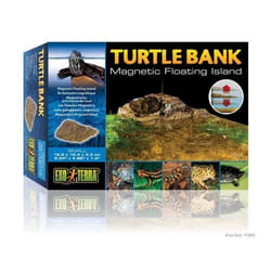 Kit de décoration flottante magnétique Exo Terra Turtle Bank Île
