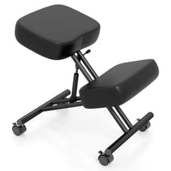 COSTWAY Chaise de Genou Réglable en Hauteur Tabouret de Correction de Posture avec Siège Incliné pour Soulager la Douleur