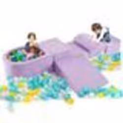 Blocs de Construction en Mousse COSTWAY-pour Enfants de 3+ ans-5 Pièces-Housses Lavables en Machine avec Fermetures Eclair-Vi ...