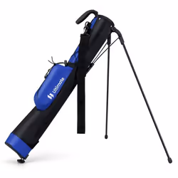 COSTWAY Sac de Golf Trépied avec Support et Sangle parcours Par 3 et Executive bandoulière poche pour femmes et hommes Bleu