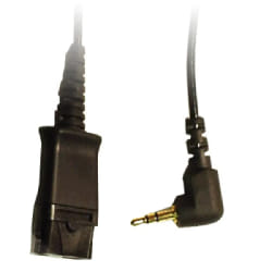 POLY 70765-01 câble audio 3 m 2,5 mm Noir