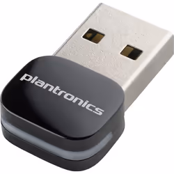 POLY 92714-01, Sans fil, USB, Bluetooth, Noir