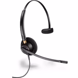 POLY Encore Pro HW510, Avec fil, Bureau/Centre d'appels, 100 - 6800 Hz, 52 g, Casque, Noir