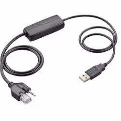 POLY 202678-01, USB2.0 A, 3.5mm + RJ45, Mâle/Mâle, Noir, Plantronics CS500/CS500 XD &amp; Mitel 6867/Mitel 6869