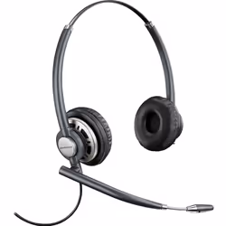 POLY Encore Pro HW720, Avec fil, Bureau/Centre d'appels, 100 - 6800 Hz, 72 g, Casque, Noir