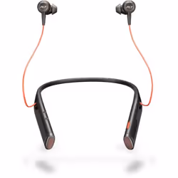 POLY Voyager 6200 UC, Sans fil, 20 - 20000 Hz, Bureau/Centre d'appels, 56 g, Casque, Noir