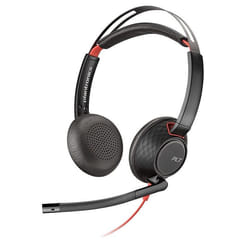 POLY Blackwire 5220 Noir, Rouge