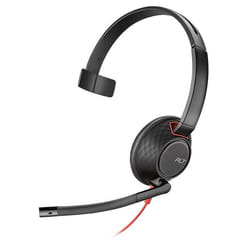 POLY Blackwire 5210 Noir, Rouge