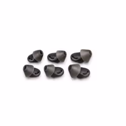 POLY 211149-01, Couvre oreillettes jetables, Noir