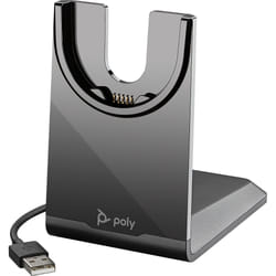 POLY 213546-01 chargeur d'appareils mobiles Écouteurs Noir USB Intérieure