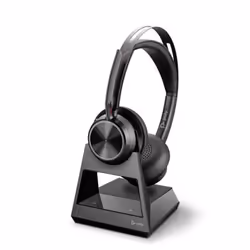 POLY Voyager Focus 2 Office, Avec fil &amp;sans fil, Bureau/Centre d'appels, 20 - 20000 Hz, 175 g, Casque, Noir