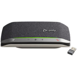 POLY sync 20 haut-parleur Universel Bluetooth Noir, Argent