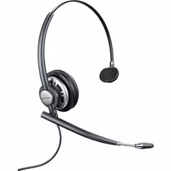 POLY Encore Pro HW710, Avec fil, Bureau/Centre d'appels, 100 - 6800 Hz, 50 g, Casque, Noir