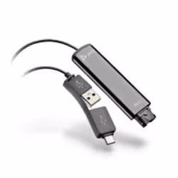 POLY DA75, Adaptateur d’interface, 30 g, Noir