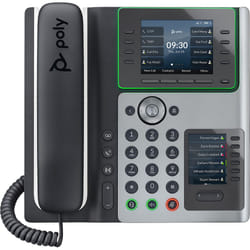 POLY EDGE E400 téléphone fixe 8 lignes LCD