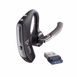 POLY Voyager 5200, Sans fil, Car/Home office, 20 g, Casque, Noir