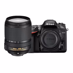Nikon D7200 + AF-S DX NIKKOR 18-140mm f/3.5-5.6G ED VR, 24,2 MP, 6000 x 4000 pixels, CMOS, 7,8x, Full HD, Noir