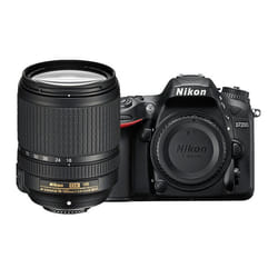 Nikon D7200 + AF-S DX NIKKOR 18-140mm f/3.5-5.6G ED VR Kit d'appareil-photo SLR 24,2 MP CMOS 6000 x 4000 pixels Noir