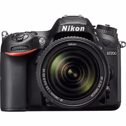 Nikon D7200 + AF-S DX NIKKOR 18-140mm f/3.5-5.6G ED VR Kit d'appareil-photo SLR 24,2 MP CMOS 6000 x 4000 pixels Noir