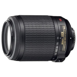 Nikon AF-S DX VR Zoom-Nikkor 55-200mm f/4-5.6G IF-ED SLR Téléobjectif Noir