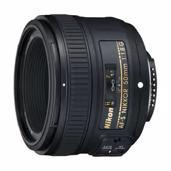 Nikon AF-S NIKKOR 50mm f/1.8G, Objectif zoom standard, 7/6, Nikon F, Auto focus