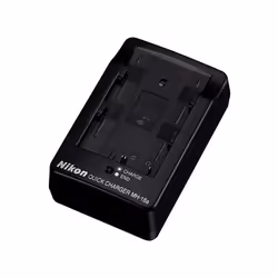 Nikon Battery Charger MH-18a, Batterie de caméra numérique, Nikon, D50, D70s, D100, D200, D80, Noir, 1 pièce(s)