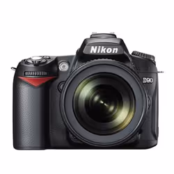 Nikon D90 + AF-S DX Nikkor 18-105mm f/3.5-5.6G ED VR, 12,3 MP, 4288 x 2848 pixels, CMOS, 5,8x, HD, Noir
