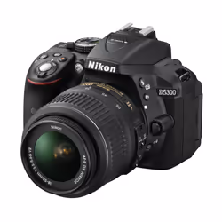 Nikon D5300 + AF-S DX NIKKOR 18-55mm Kit d'appareil-photo SLR 24,2 MP CMOS 6000 x 4000 pixels Noir