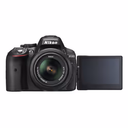 Nikon D5300 + AF-S DX NIKKOR 18-55mm Kit d'appareil-photo SLR 24,2 MP CMOS 6000 x 4000 pixels Noir