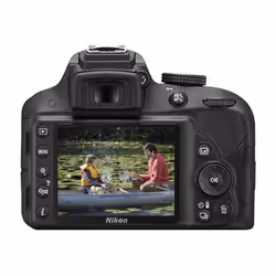 Nikon D3300 Boîtier d'appareil-photo SLR 24,2 MP CMOS 6000 x 4000 pixels Noir
