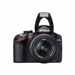 Nikon D3200 + AF-S DX NIKKOR 18-55mm Kit d'appareil-photo SLR 24,2 MP CMOS 6016 x 4000 pixels Noir - Vue supplémentaire 11