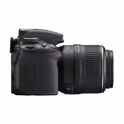 Nikon D3200 + AF-S DX NIKKOR 18-55mm Kit d'appareil-photo SLR 24,2 MP CMOS 6016 x 4000 pixels Noir - Vue supplémentaire 6