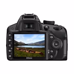 Nikon D3200 + AF-S DX NIKKOR 18-55mm Kit d'appareil-photo SLR 24,2 MP CMOS 6016 x 4000 pixels Noir - Vue supplémentaire 9