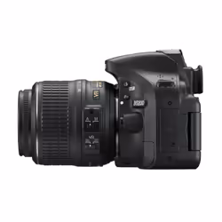 Nikon D5200 + AF-S DX NIKKOR 18-55mm Kit d'appareil-photo SLR 24,1 MP CMOS 6000 x 4000 pixels Noir - Vue supplémentaire 4