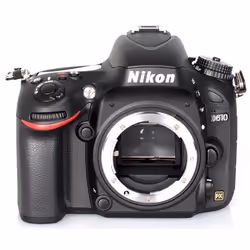 Nikon D610, 24,3 MP, 6016 x 4016 pixels, CMOS, Full HD, 760 g, Noir