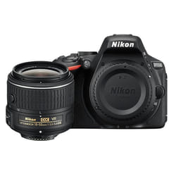 Nikon D5500 + AF-S DX NIKKOR 18-55mm Kit d'appareil-photo SLR 24,2 MP CMOS 6000 x 4000 pixels Noir