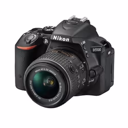Nikon D5500 + AF-S DX NIKKOR 18-55mm Kit d'appareil-photo SLR 24,2 MP CMOS 6000 x 4000 pixels Noir