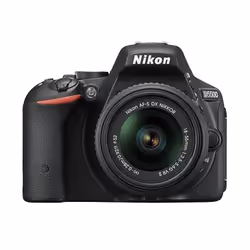Nikon D5500 + AF-S DX NIKKOR 18-55mm Kit d'appareil-photo SLR 24,2 MP CMOS 6000 x 4000 pixels Noir