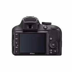 Nikon D3300 + AF-P 18-55mm VR + 55-200mm VR II Kit d'appareil-photo SLR 24,2 MP CMOS 6000 x 4000 pixels Noir