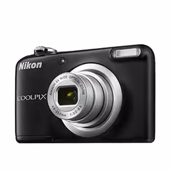 Nikon COOLPIX A10, 16,1 MP, 4608 x 3456 pixels, 1/2.3", CCD (dispositif à transfert de charge), 5x, Noir