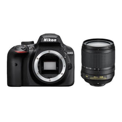Nikon D3400 + AF-S 18-105 mm 1:3.5-5.6G ED VR Kit d'appareil-photo SLR 24,2 MP CMOS 6000 x 4000 pixels Noir